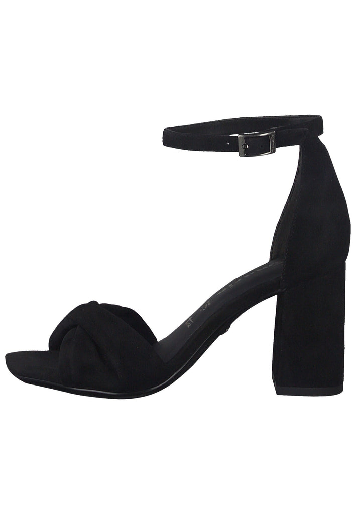 Tamaris Sandalen Leder Schwarz - surf4shoes