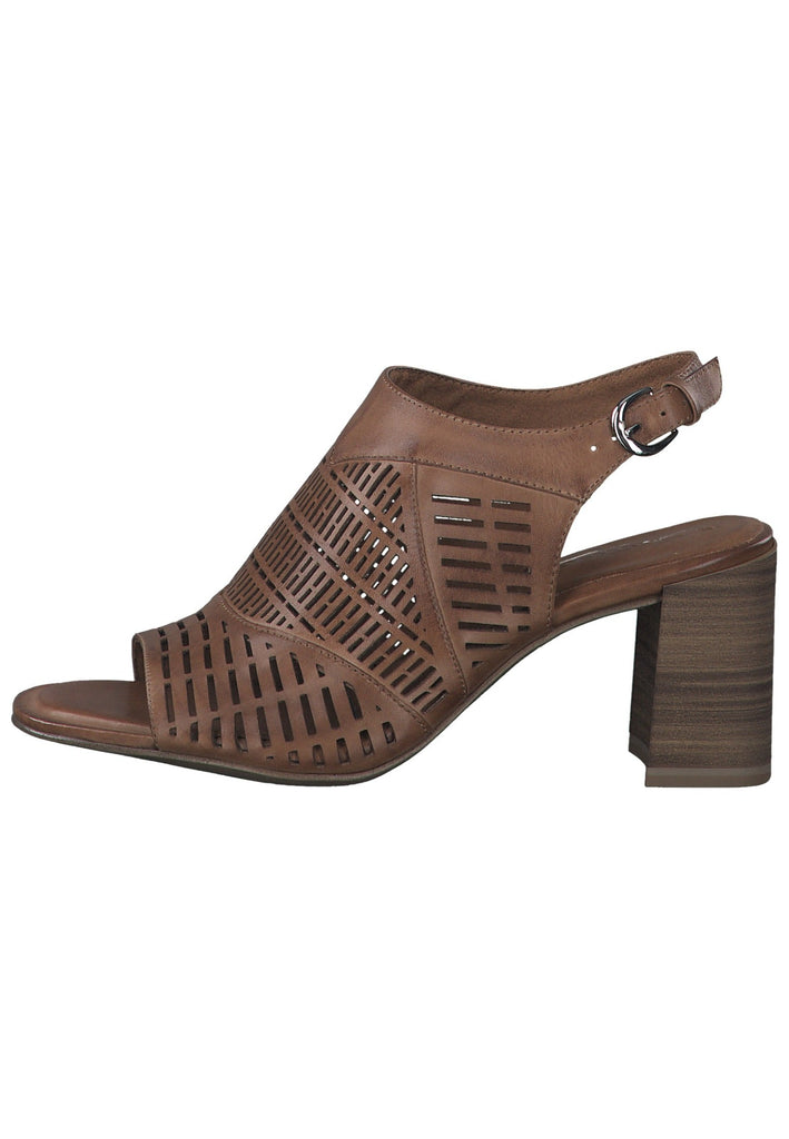 Tamaris Sandalen Leder Muskat - surf4shoes