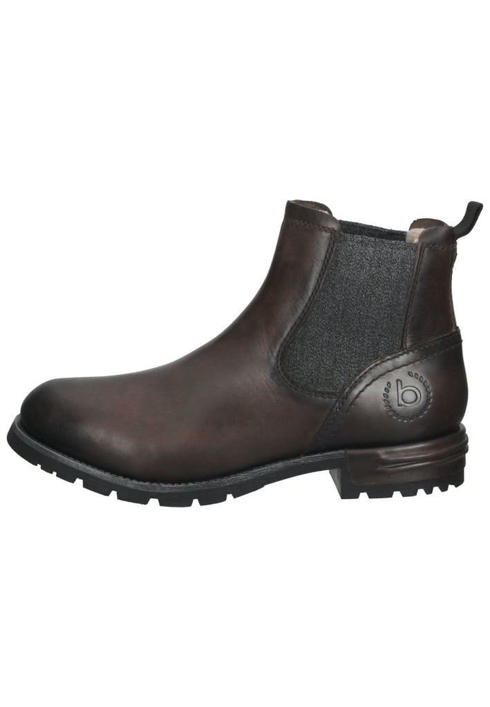 Bugatti Stiefelette Glattleder Dunkelgrau Warmfutter - surf4shoes