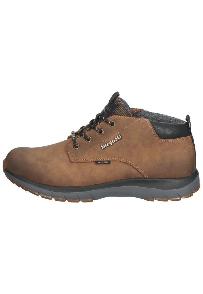 Bugatti Stiefelette Lederimitat Cognac - surf4shoes