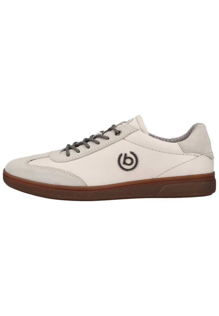 Bugatti Halbschuhe Veloursleder Weiß - surf4shoes