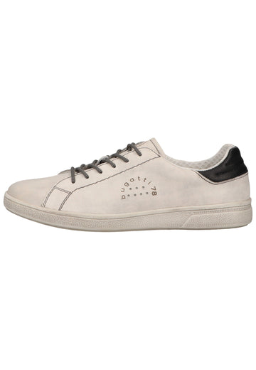 Bugatti Halbschuhe Nappaleder Weiß - surf4shoes