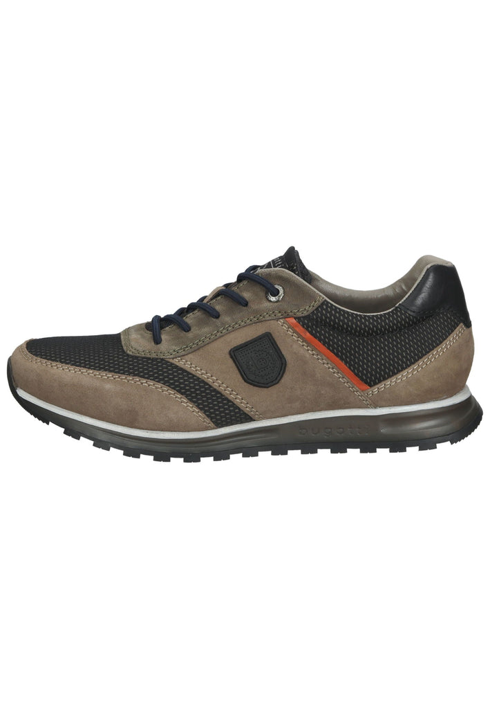 Bugatti Halbschuhe Veloursleder/Textil Taupe - surf4shoes