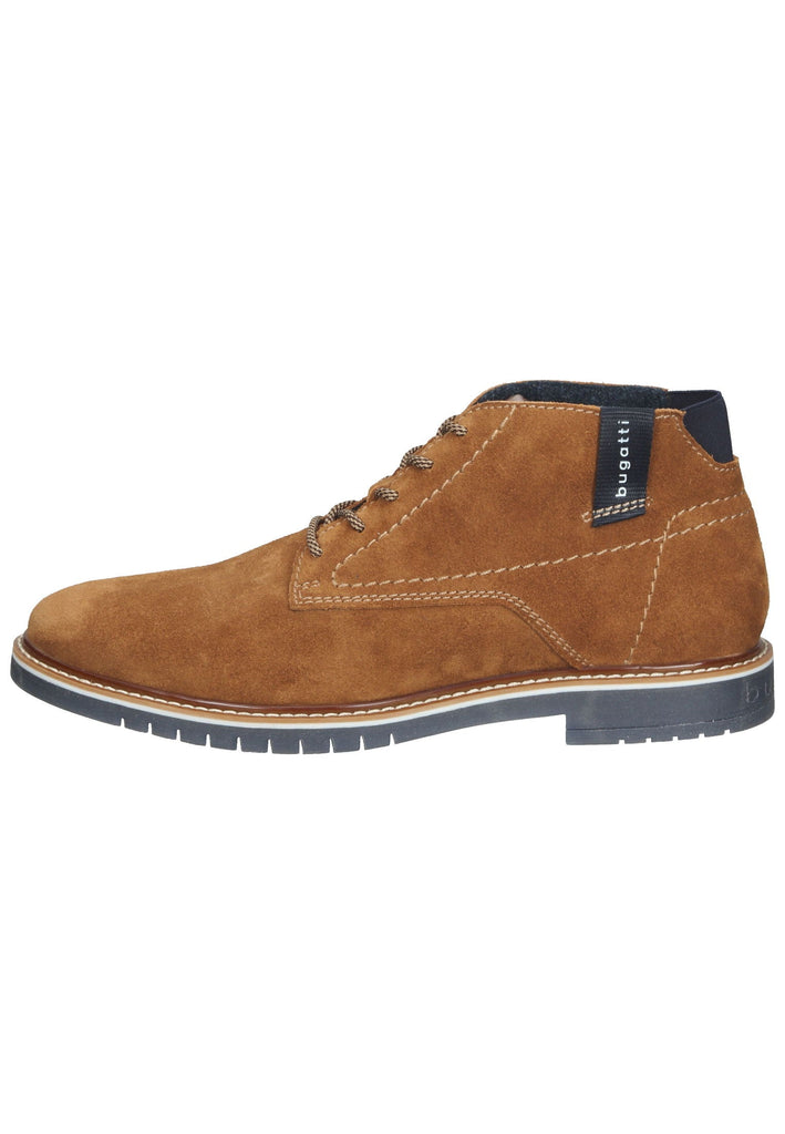 Bugatti Stiefelette Leder Cognac - surf4shoes