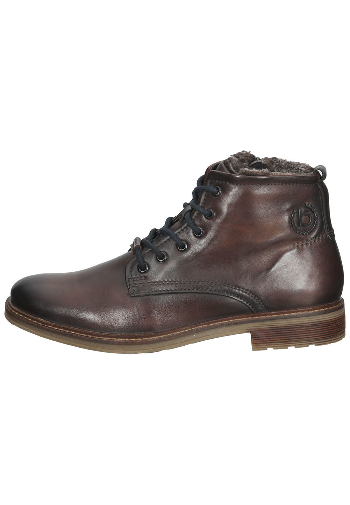 Bugatti Stiefelette Nappaleder Braun Warmfutter - surf4shoes