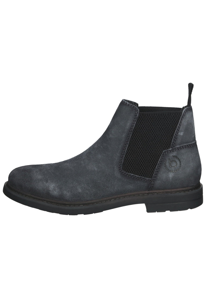 Bugatti Stiefelette Leder Dunkelgrau - surf4shoes