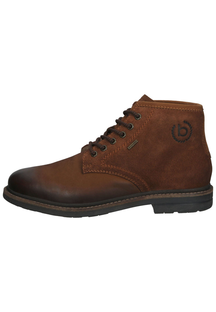 Bugatti Stiefelette Leder Cognac Warmfutter - surf4shoes