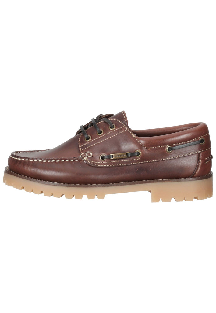 Bugatti Halbschuhe Leder Braun - surf4shoes