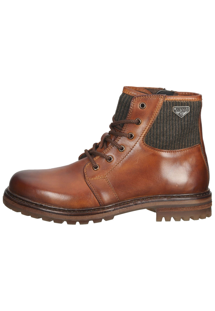 Bugatti Stiefelette Nappaleder Cognac - surf4shoes
