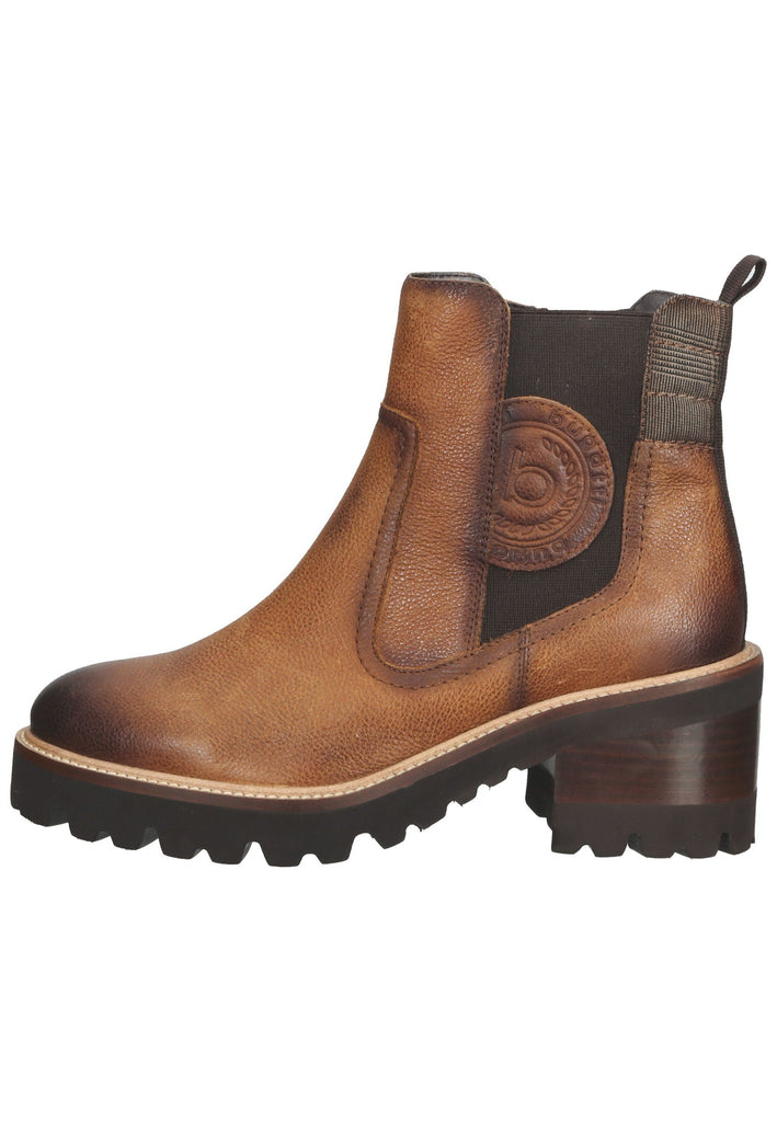 Bugatti Stiefelette Leder/Textil Cognac - surf4shoes