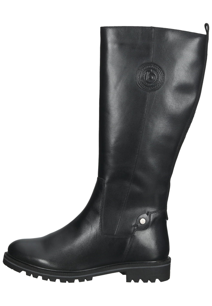 Bugatti Stiefel Nappaleder Schwarz - surf4shoes