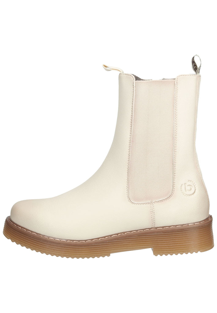Bugatti Stiefelette Lederimitat/Textil Beige - surf4shoes