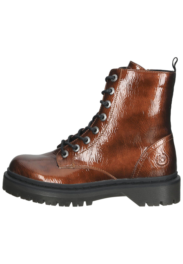 Bugatti Stiefelette Lederimitat Cognac - surf4shoes