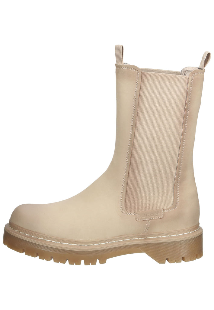 Bugatti Stiefelette Lederimitat/Textil Sand - surf4shoes