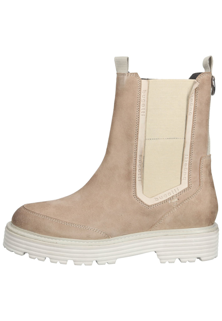 Bugatti Stiefelette Veloursleder/Textil Hellgrau - surf4shoes