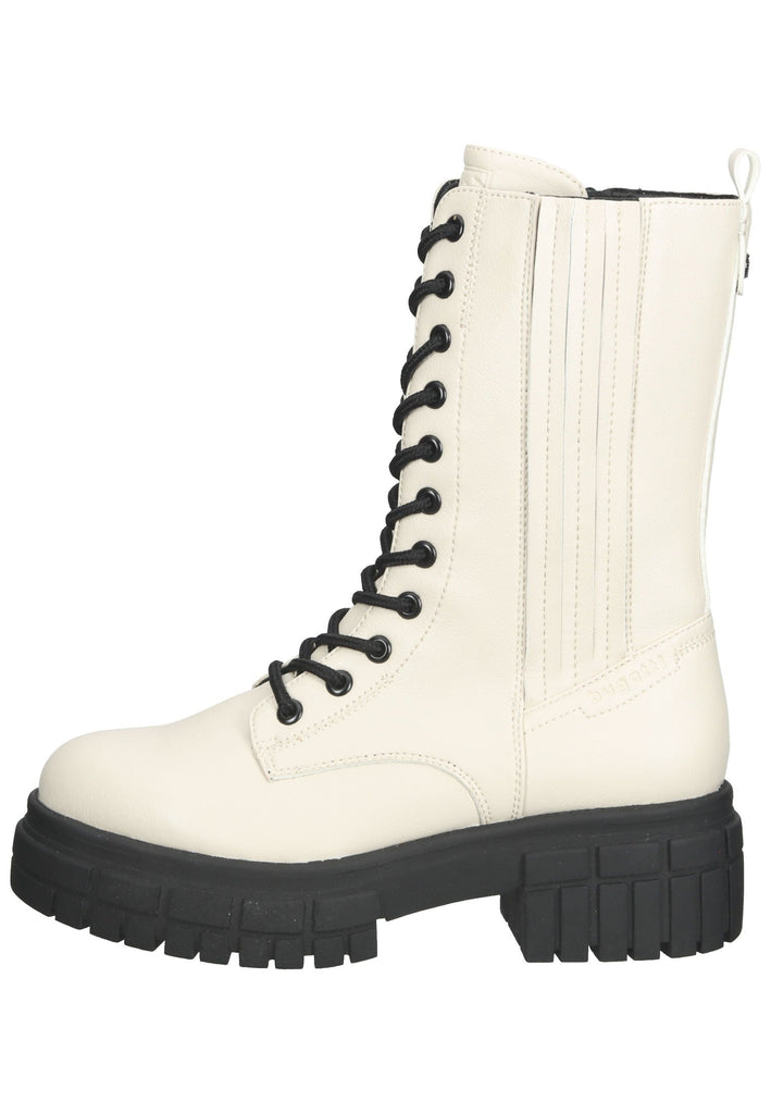 Bugatti Stiefelette Lederimitat Beige - surf4shoes