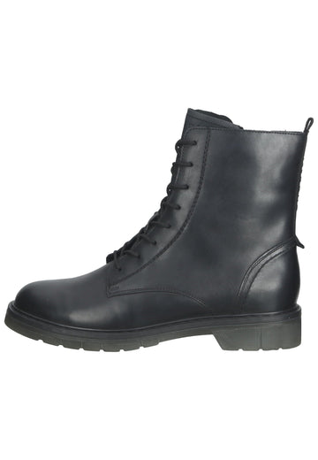 Bugatti Stiefelette Glattleder Schwarz - surf4shoes