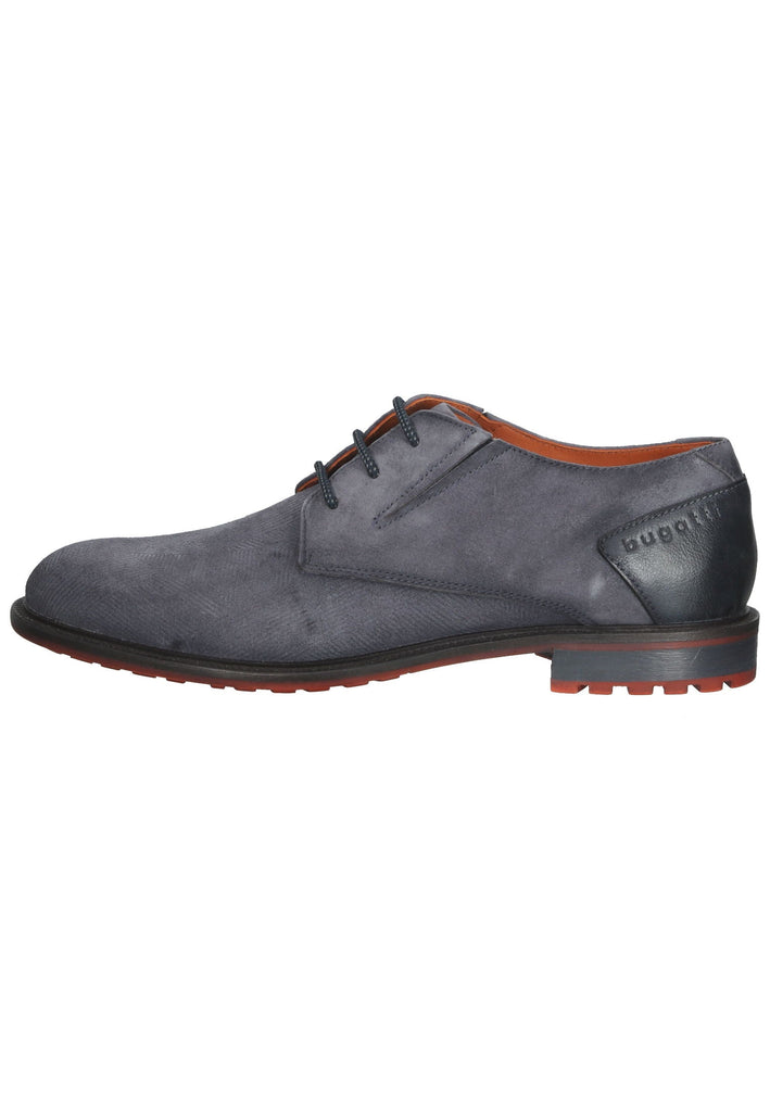 Bugatti Halbschuhe Leder Blau - surf4shoes