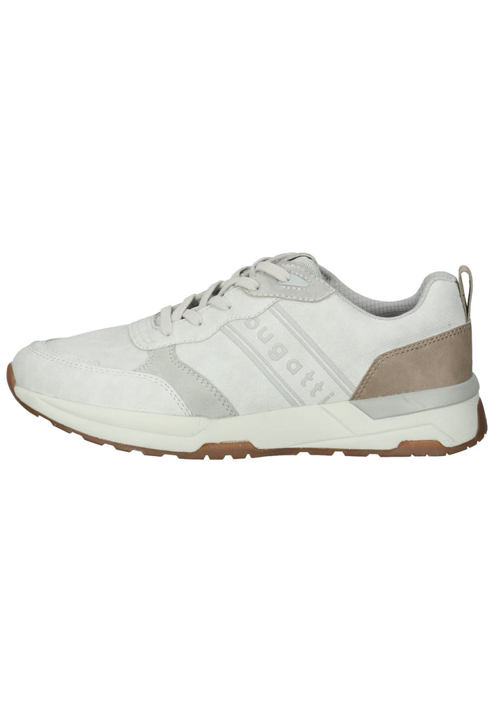Bugatti Halbschuhe Lederimitat Hellgrau - surf4shoes