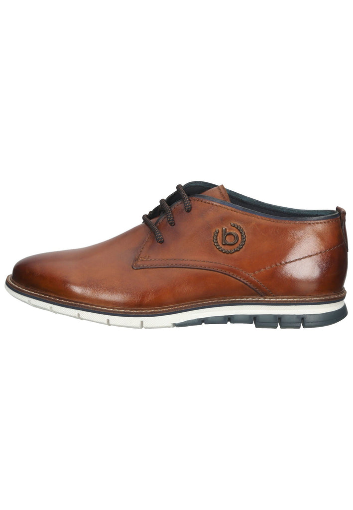Bugatti Halbschuhe Glattleder Braun - surf4shoes