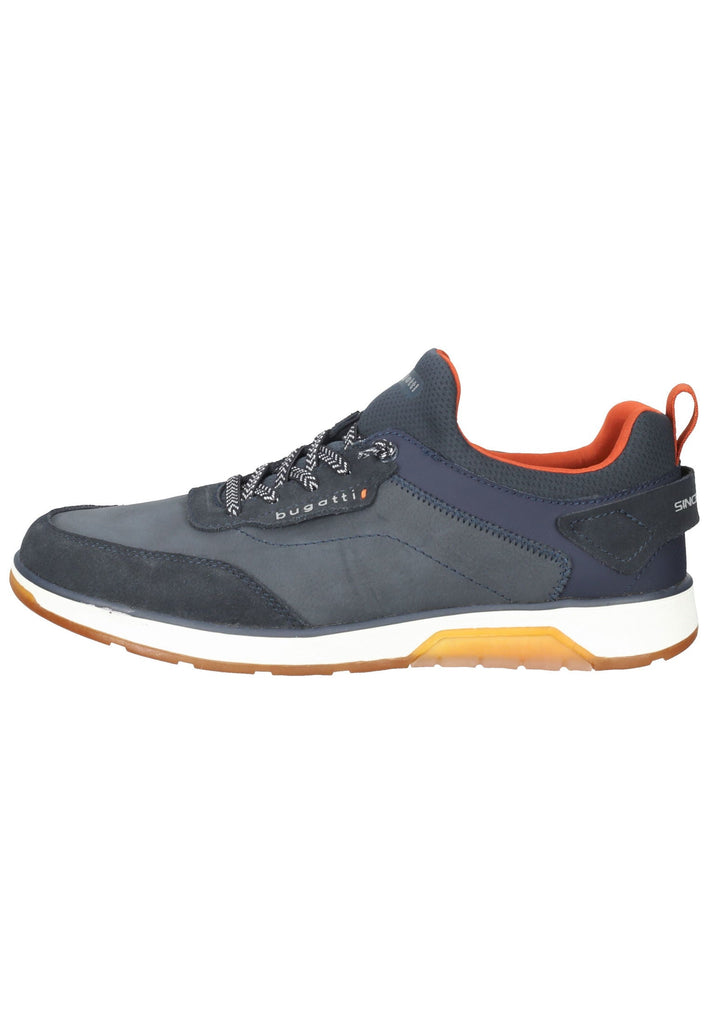 Bugatti Halbschuhe Lederimitat Dunkelblau - surf4shoes