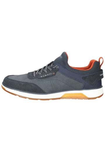 Bugatti Halbschuhe Lederimitat Dunkelblau - surf4shoes