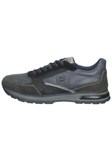 Bugatti Halbschuhe Leder Dunkelblau - surf4shoes