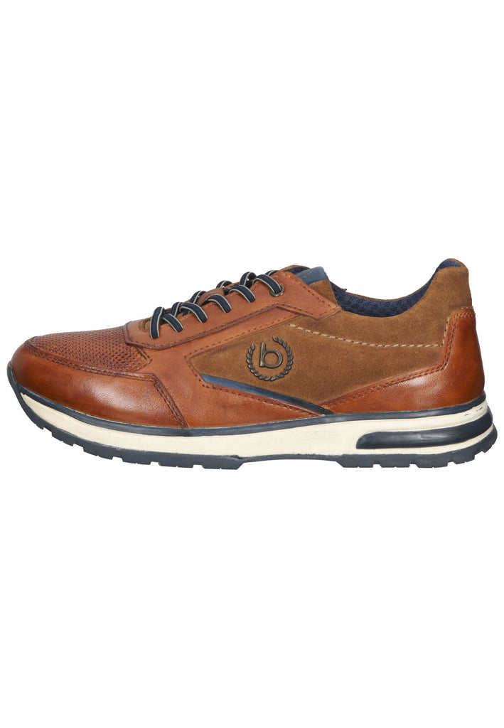 Bugatti Halbschuhe Glattleder Braun - surf4shoes