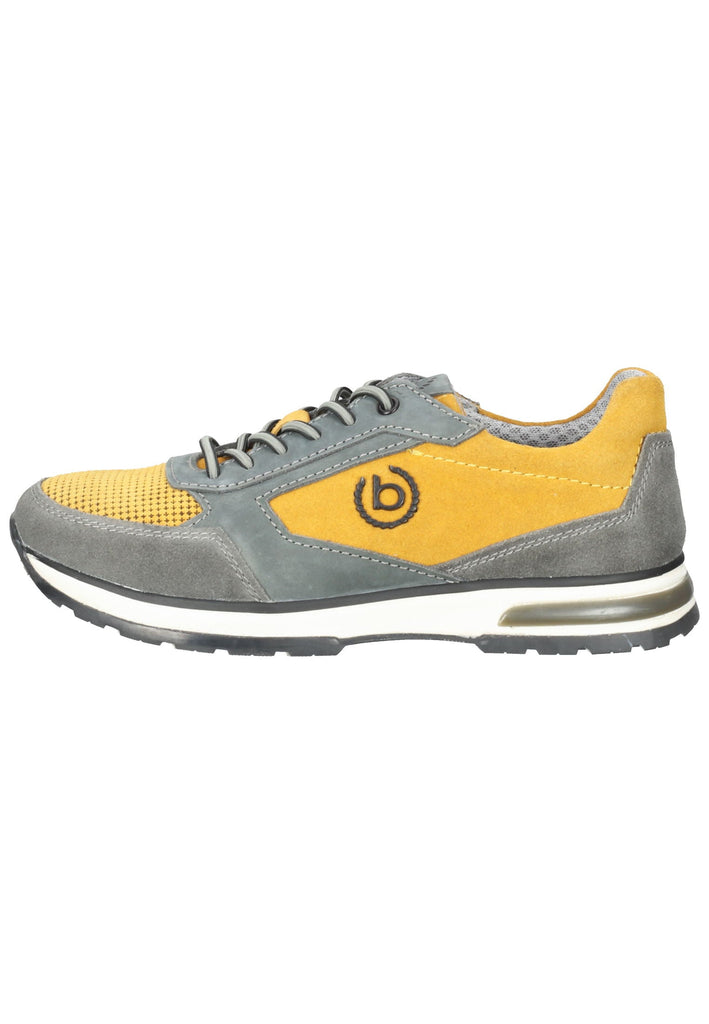 Bugatti Halbschuhe Leder Dunkelgrau - surf4shoes