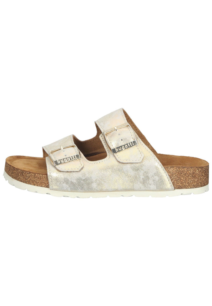 Bugatti Slipper Leder Gold - surf4shoes