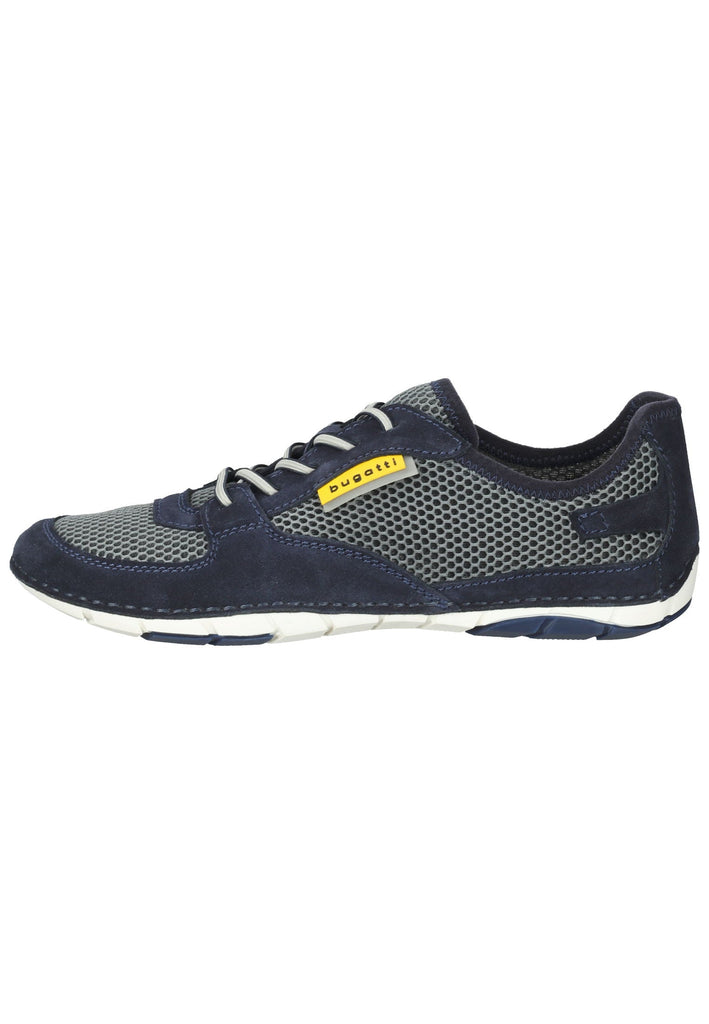 Bugatti Sneaker Veloursleder/Textil Dunkelblau/Grau - surf4shoes