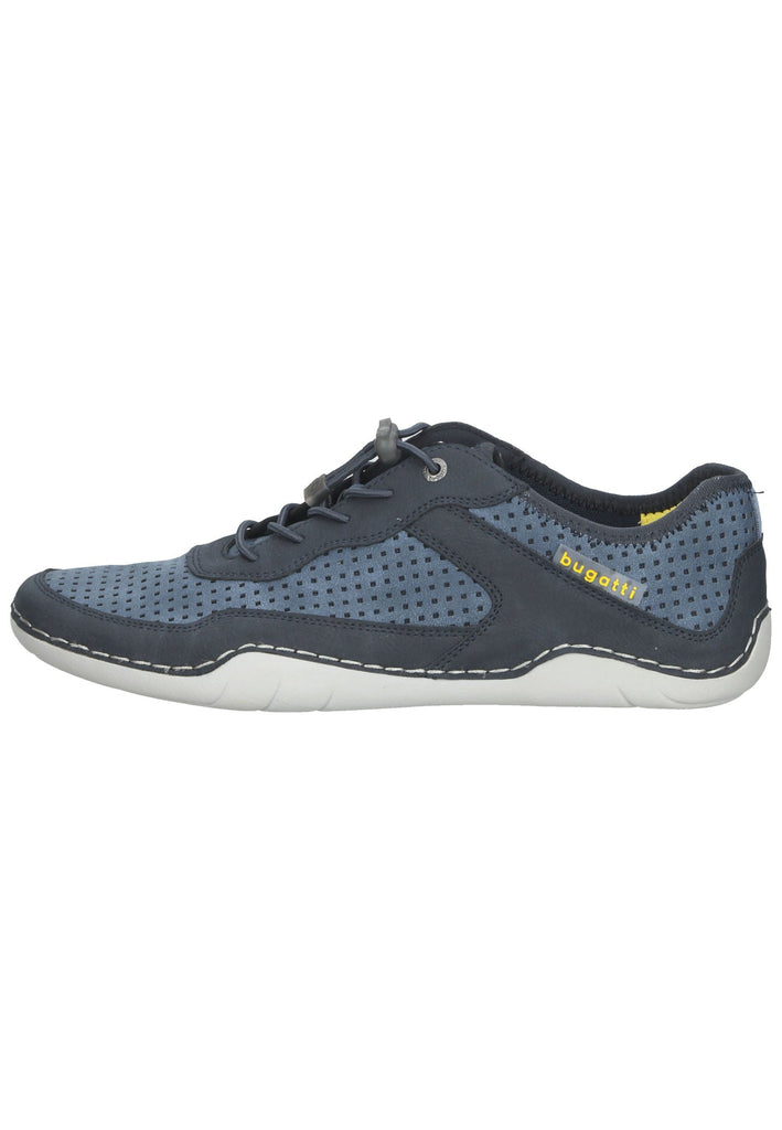 Bugatti Halbschuhe Lederimitat/Textil Blau - surf4shoes