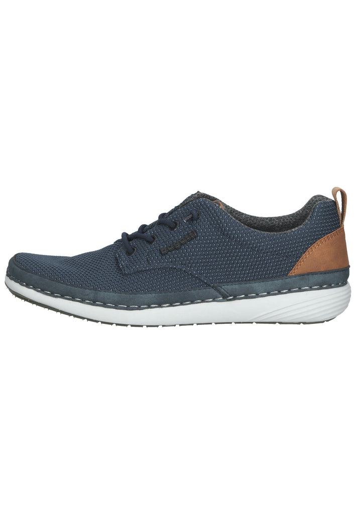 Bugatti Halbschuhe Textil Blau/Braun - surf4shoes