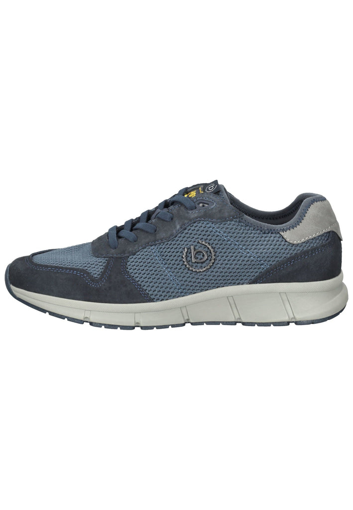 Bugatti Sneaker Nubukleder/Textil Blau - surf4shoes