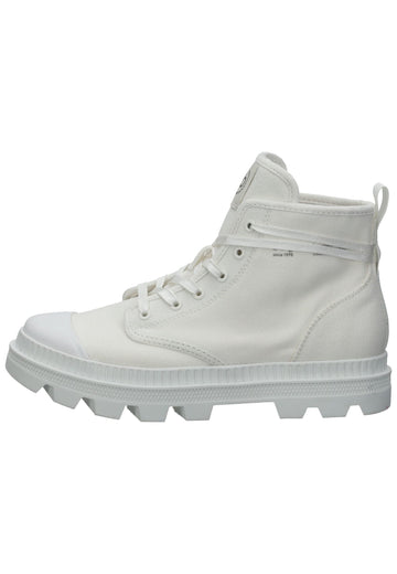 Bugatti Stiefelette Textil Weiß - surf4shoes