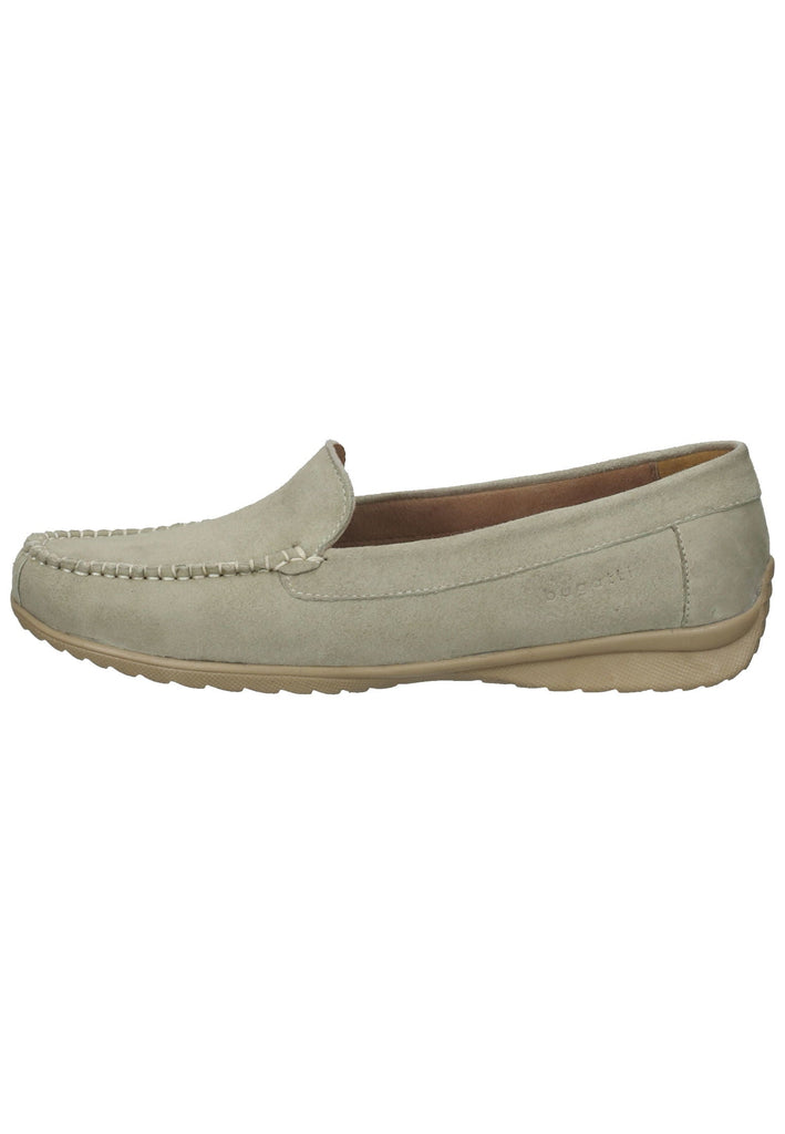 Bugatti Slipper Veloursleder Hellgrün - surf4shoes
