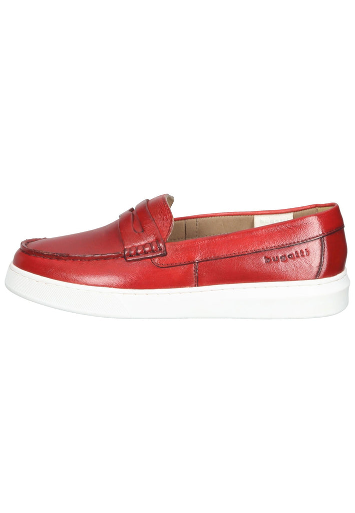 Bugatti Slipper Nappaleder Rot - surf4shoes