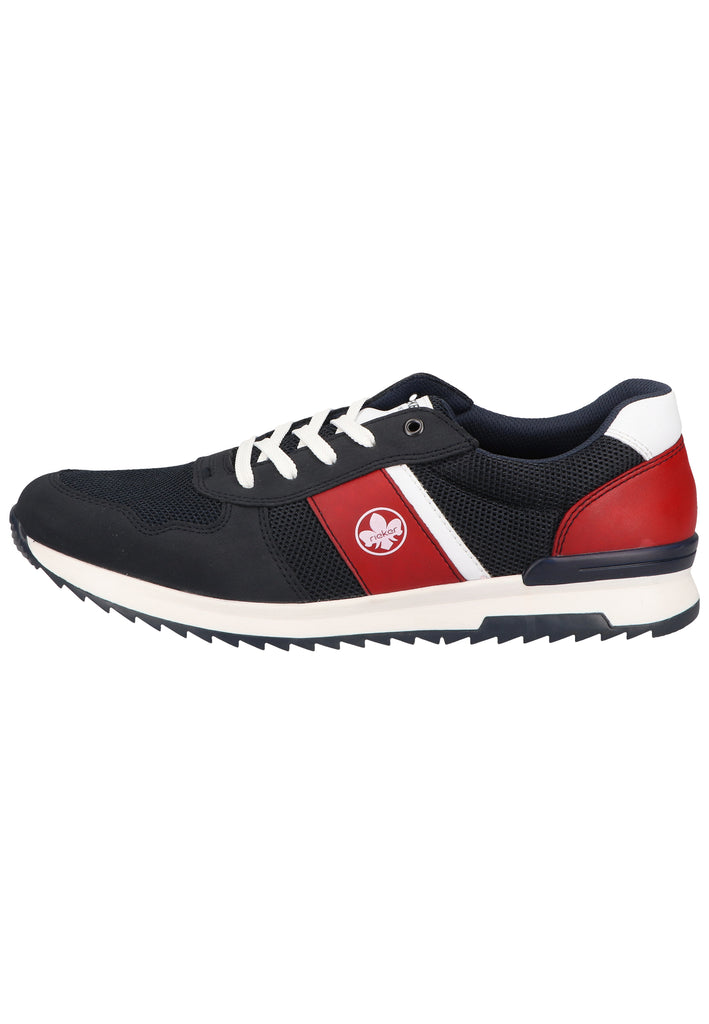 Rieker Sneaker Lederimitat/Textil Pazifik - surf4shoes