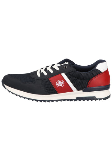 Rieker Sneaker Lederimitat/Textil Pazifik - surf4shoes