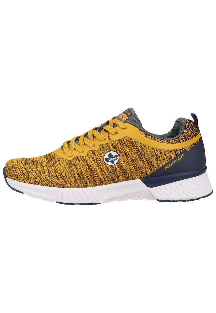 Rieker Sneaker Lederimitat/Textil Gelb - surf4shoes