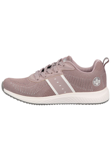 Rieker Sneaker Lederimitat/Textil Flieder - surf4shoes