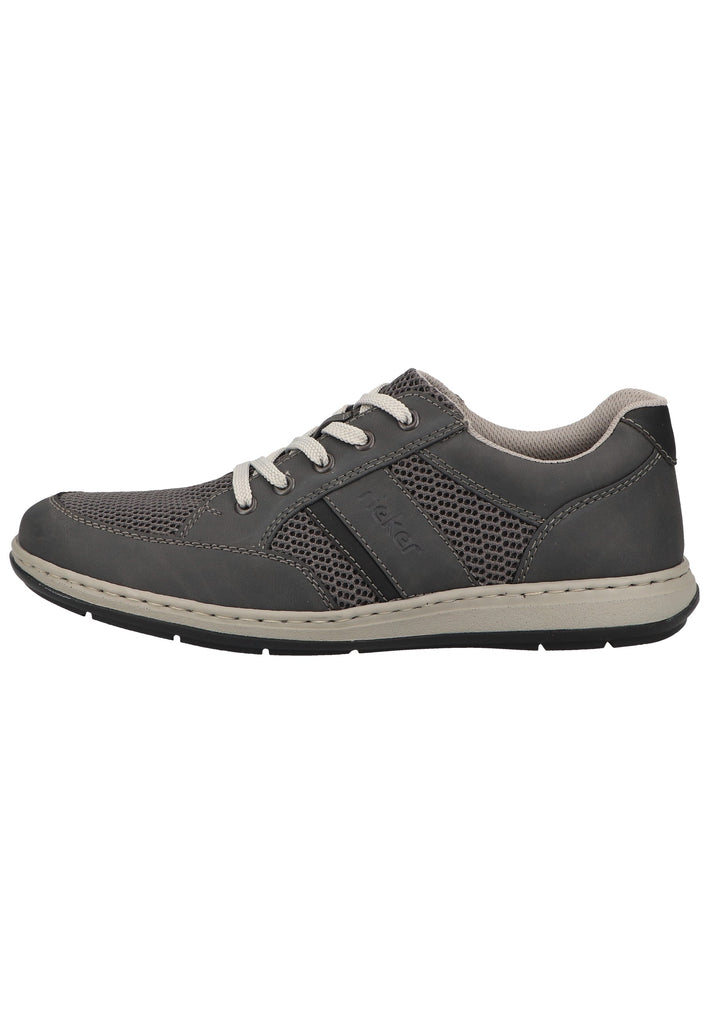 Rieker Sneaker Lederimitat Blei - surf4shoes