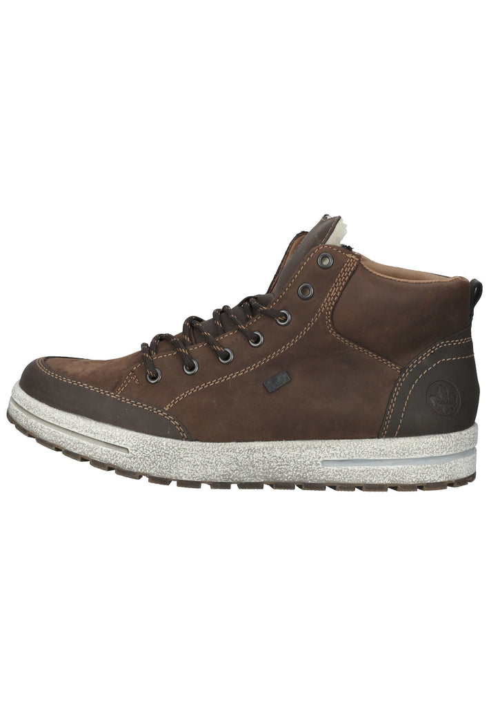 Rieker Stiefelette Leder Braun Warmfutter - surf4shoes