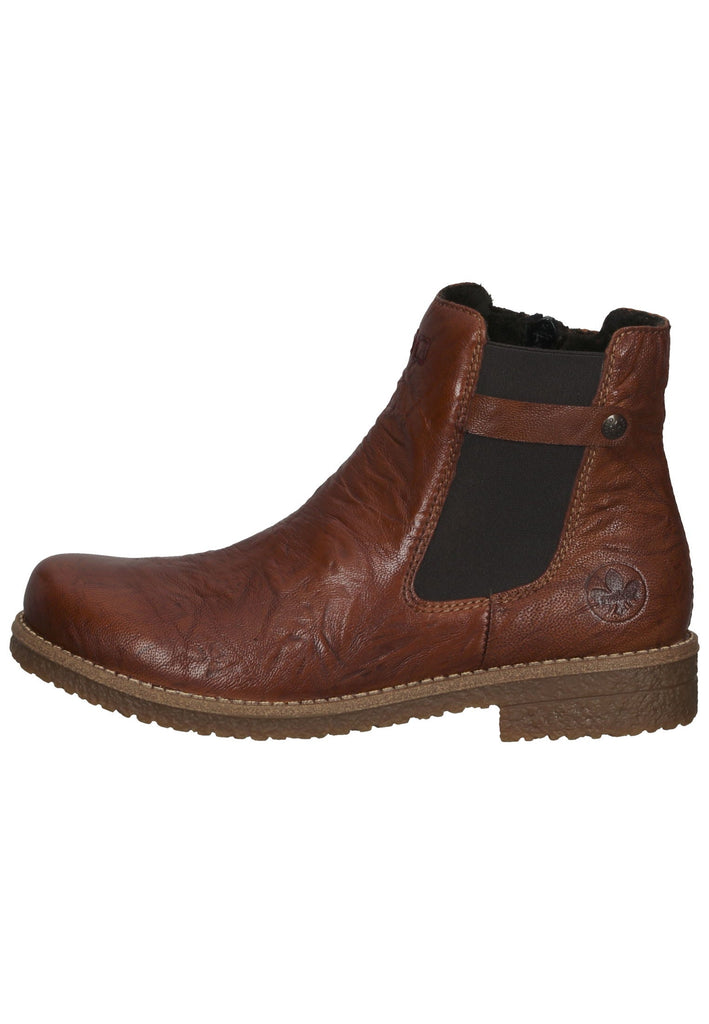 Rieker Stiefelette Leder Cuoio - surf4shoes