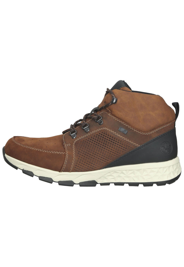 Rieker Stiefelette Leder Braun/Schwarz - surf4shoes