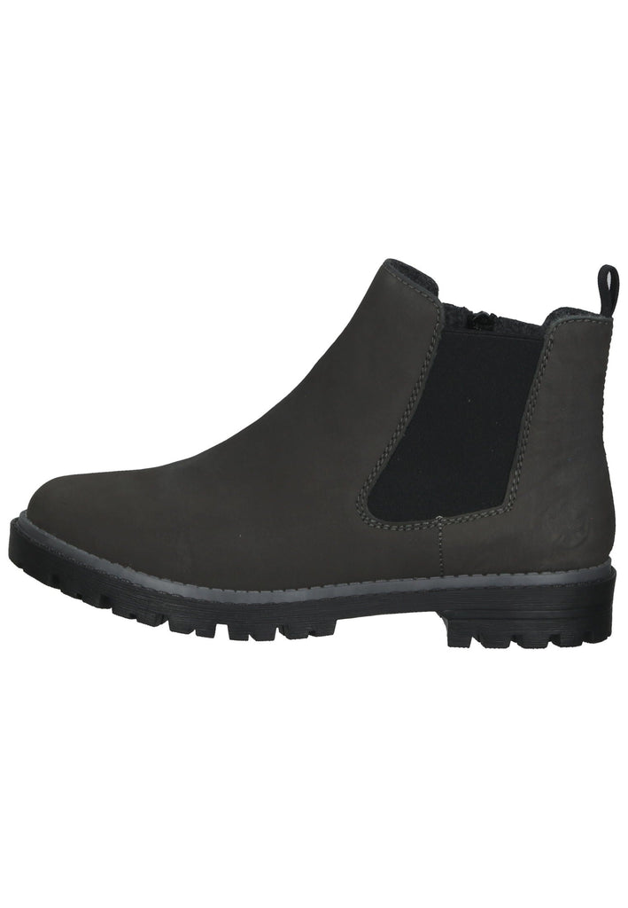 Rieker Stiefelette Leder Mittelbraun - surf4shoes