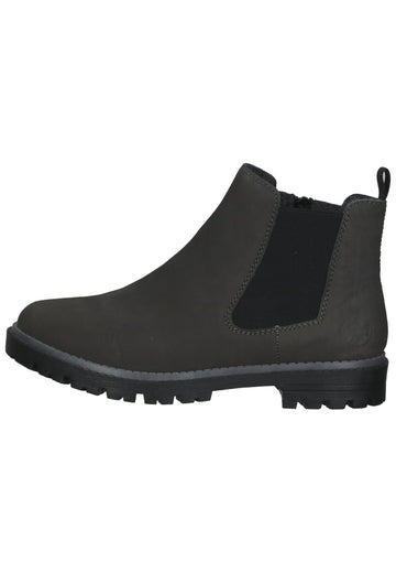 Rieker Stiefelette Leder Mittelbraun - surf4shoes