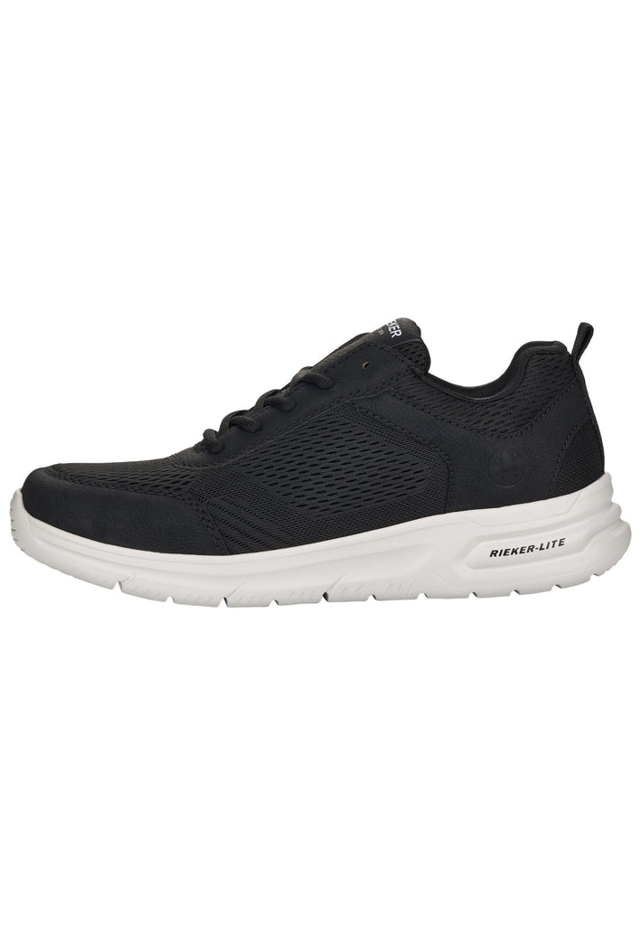 Rieker Sneaker Synthetik/Textil Schwarz - surf4shoes
