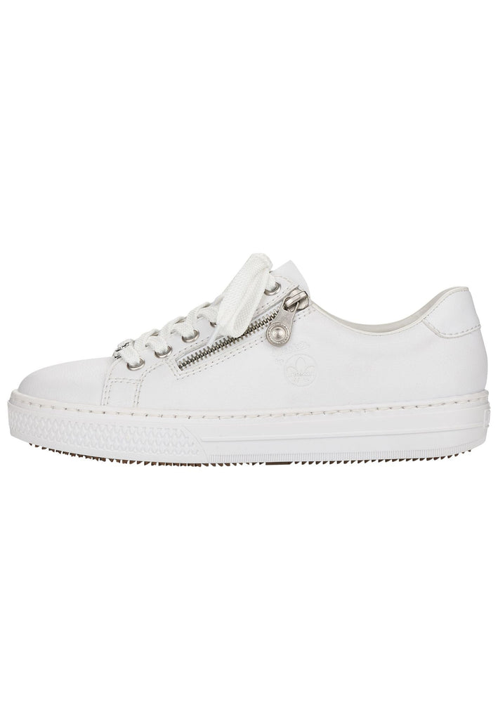 Rieker Sneaker Leder Weiß - surf4shoes