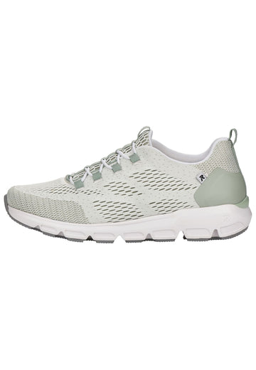 Rieker Sneaker Textil Hellgrün/Grau - surf4shoes